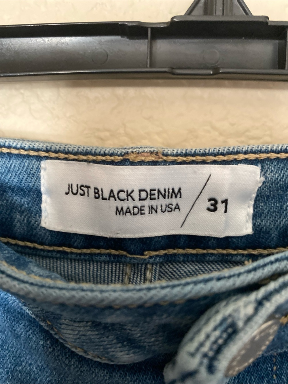 Just Black Denim high rise wide leg